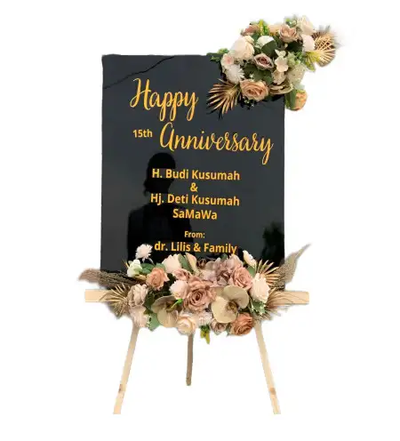 Papan Bunga Akrilik Karangbaru