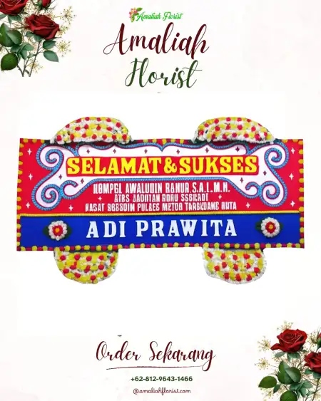 Papan Bunga Ucapan Selamat Karangbaru