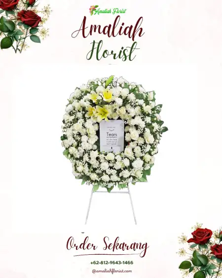 Krans Bunga Duka Karangbaru